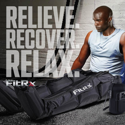 Air Compression Leg Massager Recovery System for Muscle Recovery and Improved Circulation